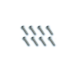 チタンフラットヘッドスクリュー 3x14mm (8pcs) [TFS050314]]