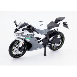 1/12塗装済み完成品ダイキャストモーターサイクル2023Kswasaki Ninja ZX-6R GRAY [50235]]