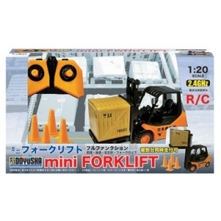 R/C建機 1/20 ミニフォークリフト(オレンジ) [DK-20FL-ORA]]