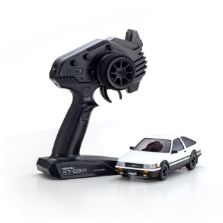 MA-020 トヨタ カローラレビン AE86 ホワイト/ブラック レディセット(ミニッツ AWDシリーズ) [32641WBK]