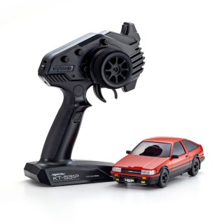 MA-020 トヨタ カローラレビン AE86 レッド/ブラック レディセット(ミニッツ AWDシリーズ) [32641RBK]