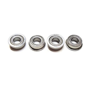 フランジベアリング 4X8X3.0mm 高耐久グリース入り 4ケ入