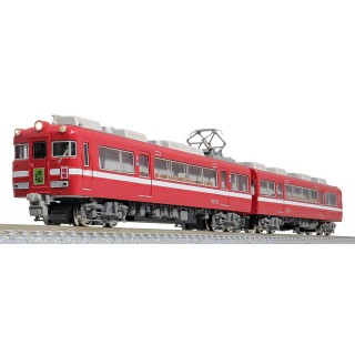 名鉄7700系 白帯車1990(妻面窓付き) 基本2両編成セット(動力付き) [31819]