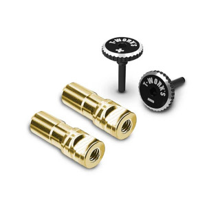クイックロックバッテリーコネクター5mm(黒/黒) [EA-042-5-BB]