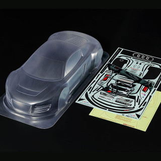 【予約】 1/10RC アウディ R8 LMS 2008 スペアボディセット *SP-1754