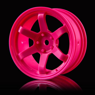 HotpinkTE37hightraction wheel (+5) 2ケ入り [ABC-832301HP]