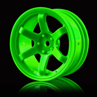 GreenTE37hightractionwheel (+7) 2ケ入り [ABC-832302G]