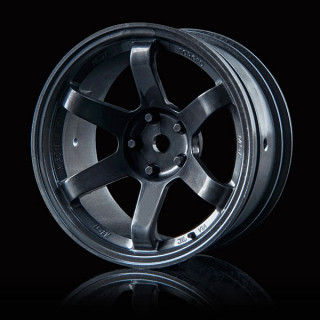 GunmetalgreyTE37hightraction wheel (+7) 2ケ入り [ABC-832302GR]