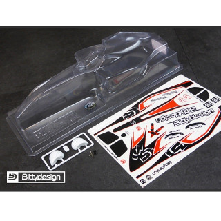 F1 Type-6R 1/10クリアーボディライトウエイト [BDF1-T6R]