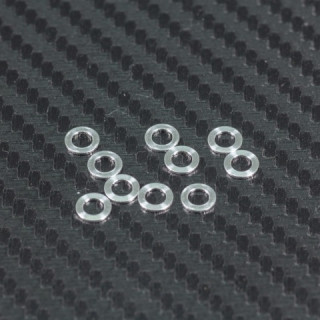 アルミスペーサー3x5x0.5mm(シルバー/10個) [A73505]