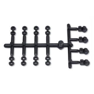 TC10/4 ROLL BAR HOLDER & ROLL BAR BALL SET For 1Car [4C-012-001]