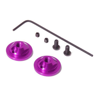 大気開閉 / 全長調整式ショックトップ 2pcs purple(SG/RDX/OD対応) [0818-FD]