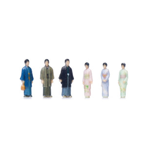 和服の人々3B：訪問着 [24-249N]