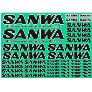 SANWAデカール llブラック (BLACK) [107A90535A]