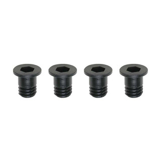 MS2.0 M3x4mmFHソケット 段付きスクリュー (黒/1.9mm) [ZC-F34SB]