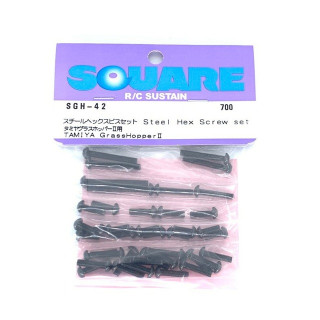 スチールヘックスビスセット (グラスホッパーll用) [SGH-42]