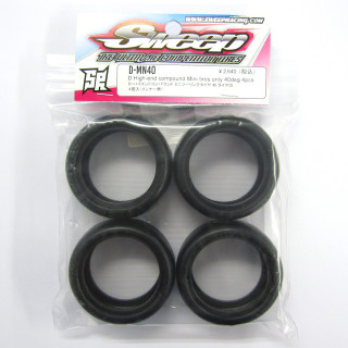 D-ハイエンドコンパウンドミニツーリングタイヤ40 (インナー無) 4pcs [D-MN40]