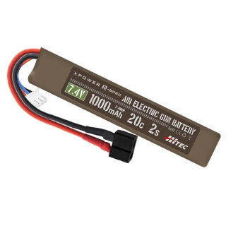 XPOWER 7.4V1000mAh20Cストックイン(ディーンズ) [XPRAEG100020C2SD]