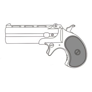 6mmBB/X/ハンターデリンジャー/MBK/ABS [MRS-06562]