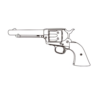 6mmBB/X/S.A.A.アーティラリー/MBK/ABS/パールプラグリップ [MRS-06579]