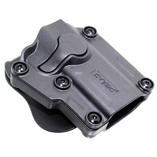 CYTAC メガフィットホルスター(右) BK [CY-UHFS]