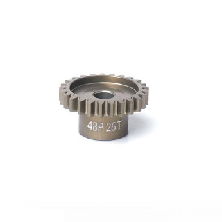 ハードコートアルミ薄型軽量ピニオンギヤ48P-25T [KOS03001-25]