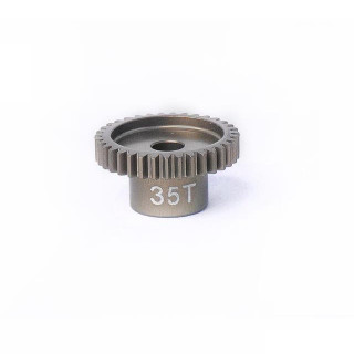 ハードコートアルミ薄型軽量ピニオンギヤ64P-35T [KOS03004-35]
