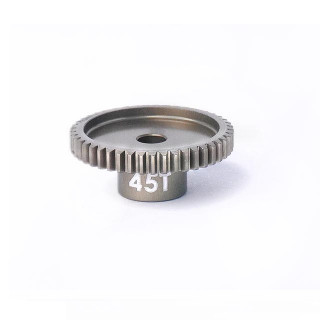 ハードコートアルミ薄型軽量ピニオンギヤ64P-45T [KOS03004-45]