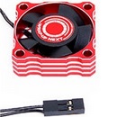 プレミアムアルミクーリングファン 30mm(red) [0827-FD]