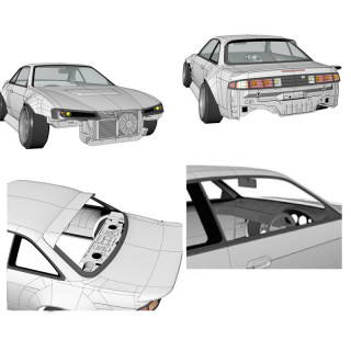 【予約】 NISSAN シルビア(S14) インナーパーツSET *AD-HB22I
