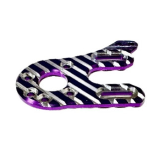 RDX540専用モーターマウント パープル [AD-RDX3-PU]