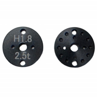 プログレッシブピストンφ1.8mmx2穴 2.5mm厚 アソシバギー用 [TE-PP25182AE]