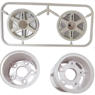 ホイールセット SL白 WR02CB用 1台分 [WR02CB-SET2]