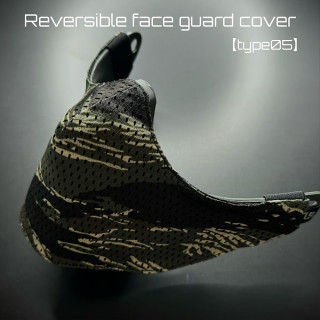 TMcraft サンセイマスク用メッシュカバー(タイガーストライプ/BK) [TMC-48137]