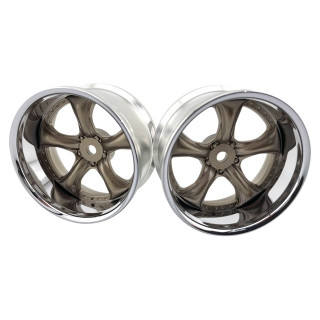 WORK VS KF#WHEEL DEEP RIM off 8 Chrom Bronze Metalic [LW-0908CBM]