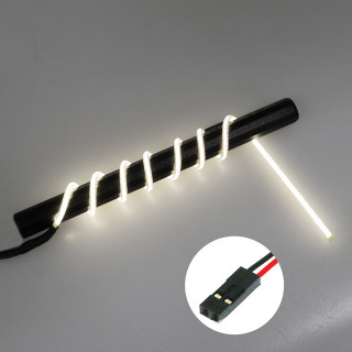 Φ2フレキシブルLED 290mm シングル [WH] [LED-19-29S-WH]