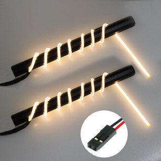 Φ2フレキシブルLED 290mm ダブル [OR] [LED-19-29D-OR]