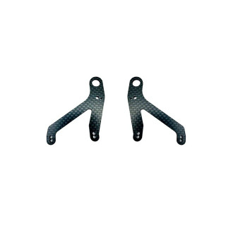 MTTR TRF104 Carbon 2.5mm Front Lower Arm [08305]