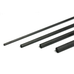 カーボンロッドφ5 (4.98)mm x 500mm [ABC-71163]