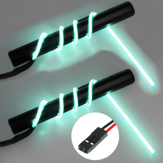 φ2フレキシブルLED 180mmダブル(LBL) [LED-19-18D-LBL]