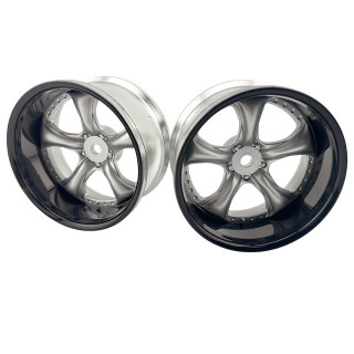 WORK VS KF # WHEEL DEEP RIM off 8 Black Platinum Metalic [LW-0908BPM]