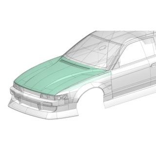 シルビア (S13) 中村 龍 エアロボンネット [AD-HB19BO1]