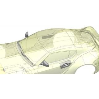 A90 スープラ リアルボディーパーツ1 [AD-RB4P1]