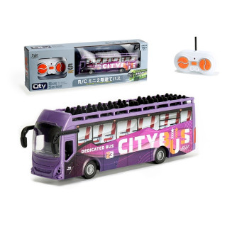 R/Cミニ2階建てバス (紫) [DK-188-5]