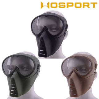 フルフェイスゴーグル レンズタイプ 丸 OD [WMA63OD]