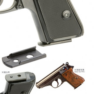 ENIGMA マルゼンPPK用スティールマガジンベースFLAT [PPK-01]