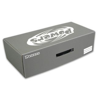 POWERS BOX(大)プラ段仕様グレー [PJ-0068GR]