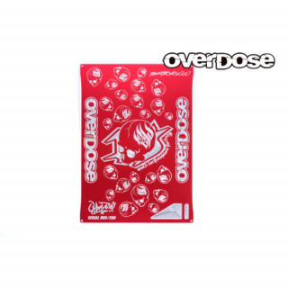 【新春超特価】 OVERDOSE セッティングボード Ver.2(レッド/Weldスカル)  **OD3910
