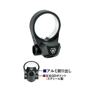 T8/EMG MWS用SI ExtendedV2タイプエンドプレートBK [SI-BT-0002BK]