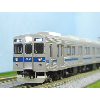 東急電鉄8500系(8637編成・青帯) 10両編成セット(動力付き) [50823]